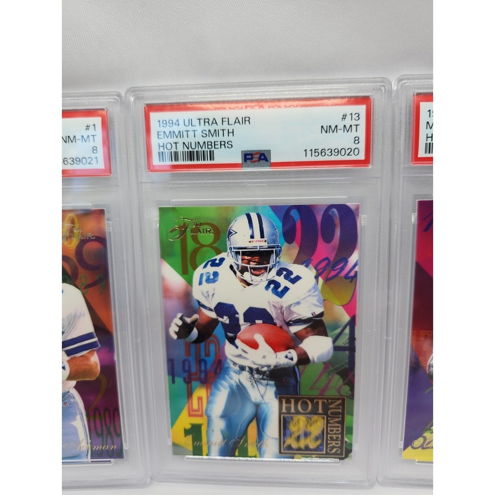1994 Dallas Cowboys Stars Hot Numbers Aikman Smith Irvin - Picture 3 of 7
